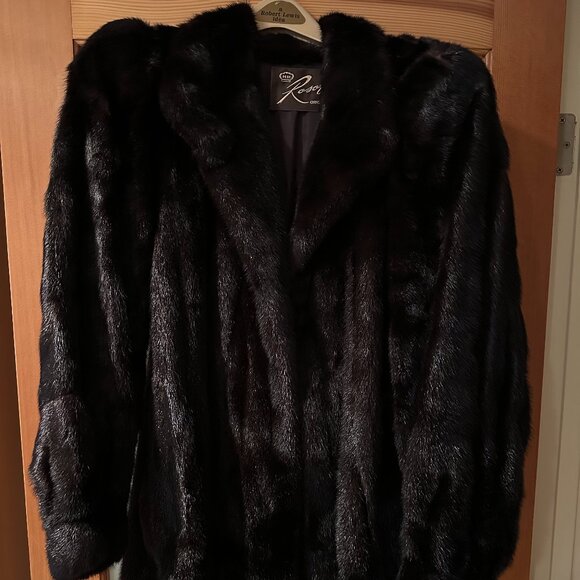 Vintage Natural American Ranch Mink Female Jacket - Picture 2 of 2